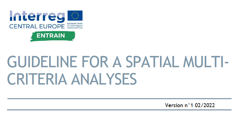 Guideline for spatial multicriteria analysis